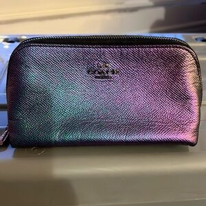 COPY - Coach Cosmetic Case in Multi Metallic